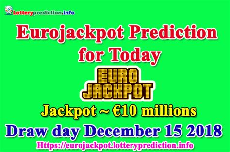 Euro Jackpot forecast by analysis of past draws.